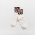 Leopard Crew Socks Women Socks Производители девушки носки оптовые фабрики